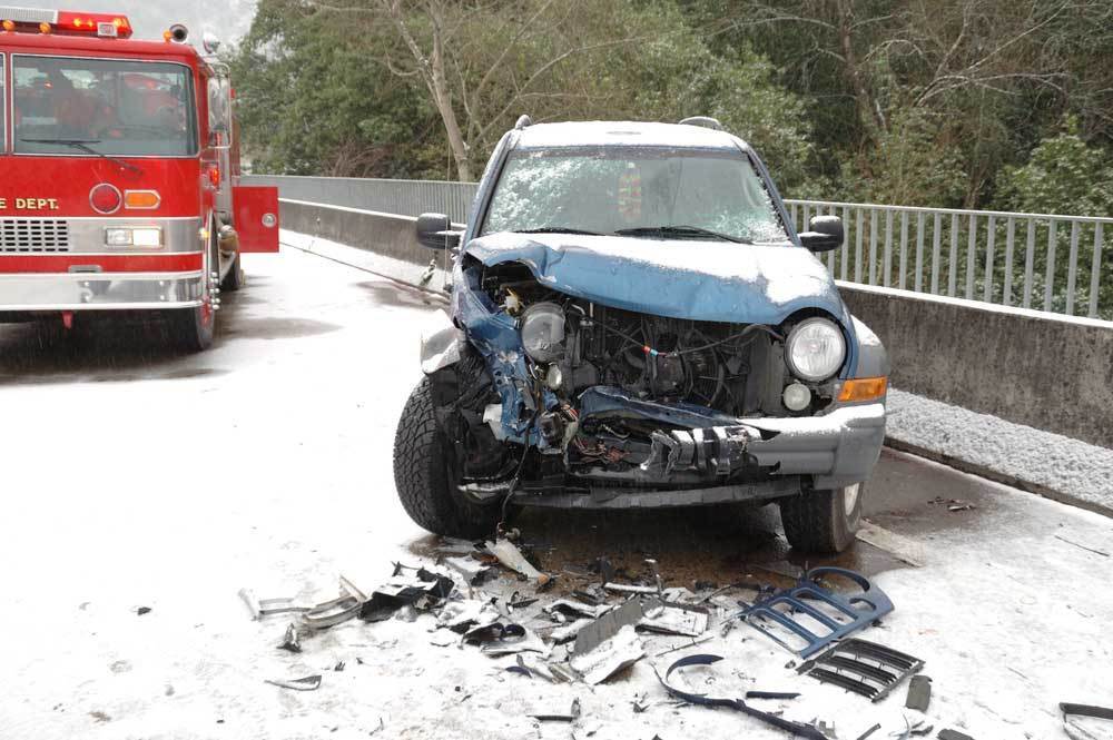 winter auto injury